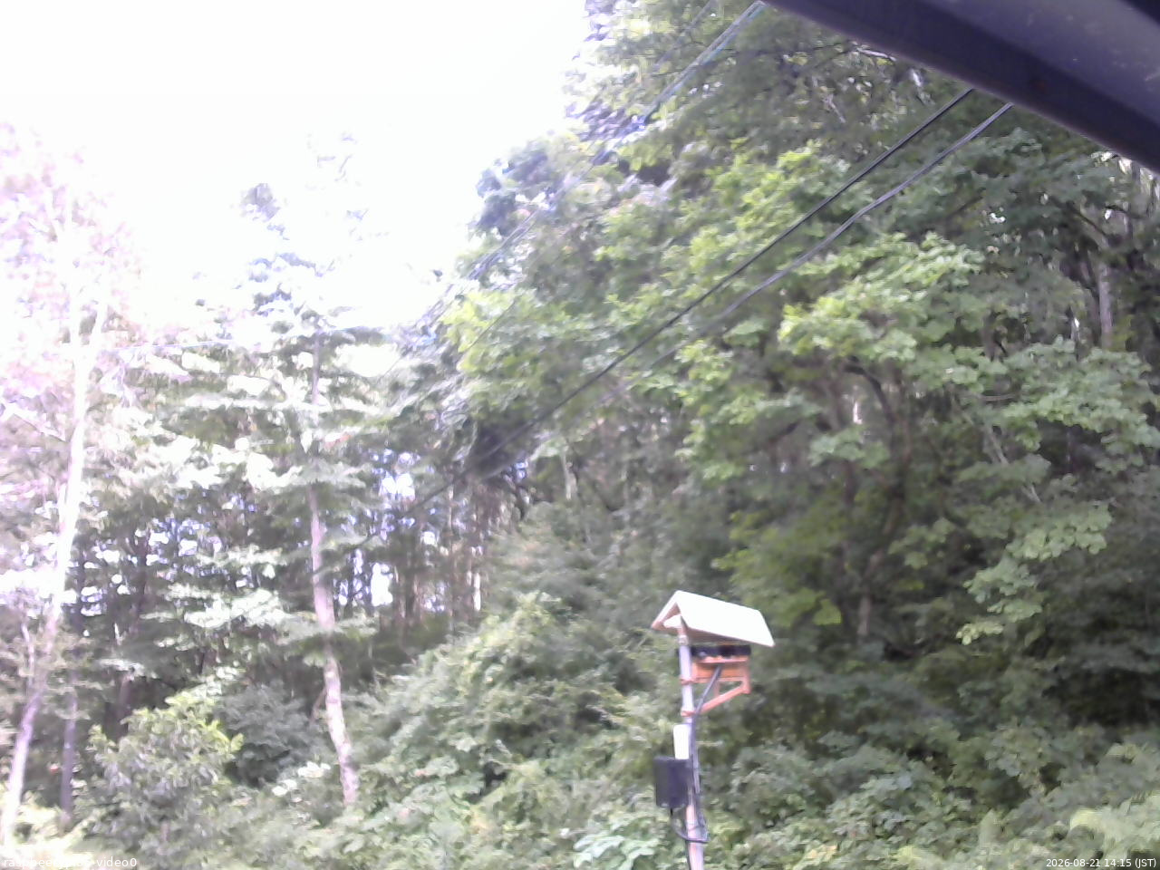 長野県菅平高原 ゆたか山荘 温度計 2026/08/21 14:15