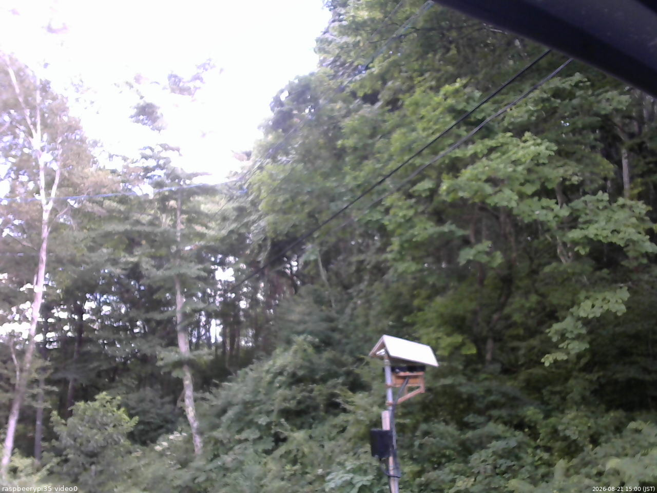 長野県菅平高原 ゆたか山荘 温度計 2026/08/21 15:00