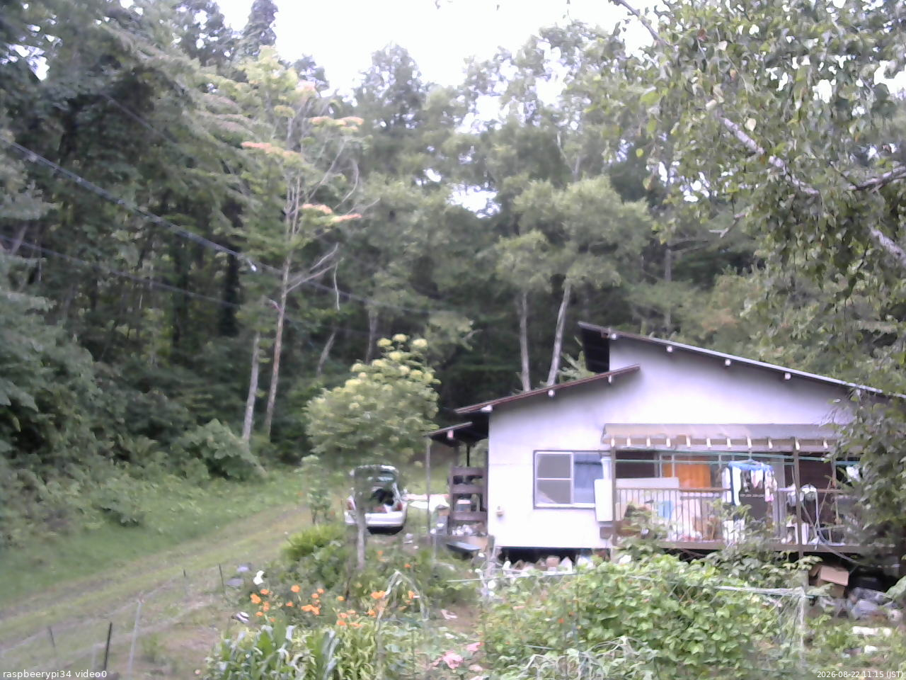 長野県菅平高原 ゆたか山荘 西側(坂上) 2026/08/22 11:15