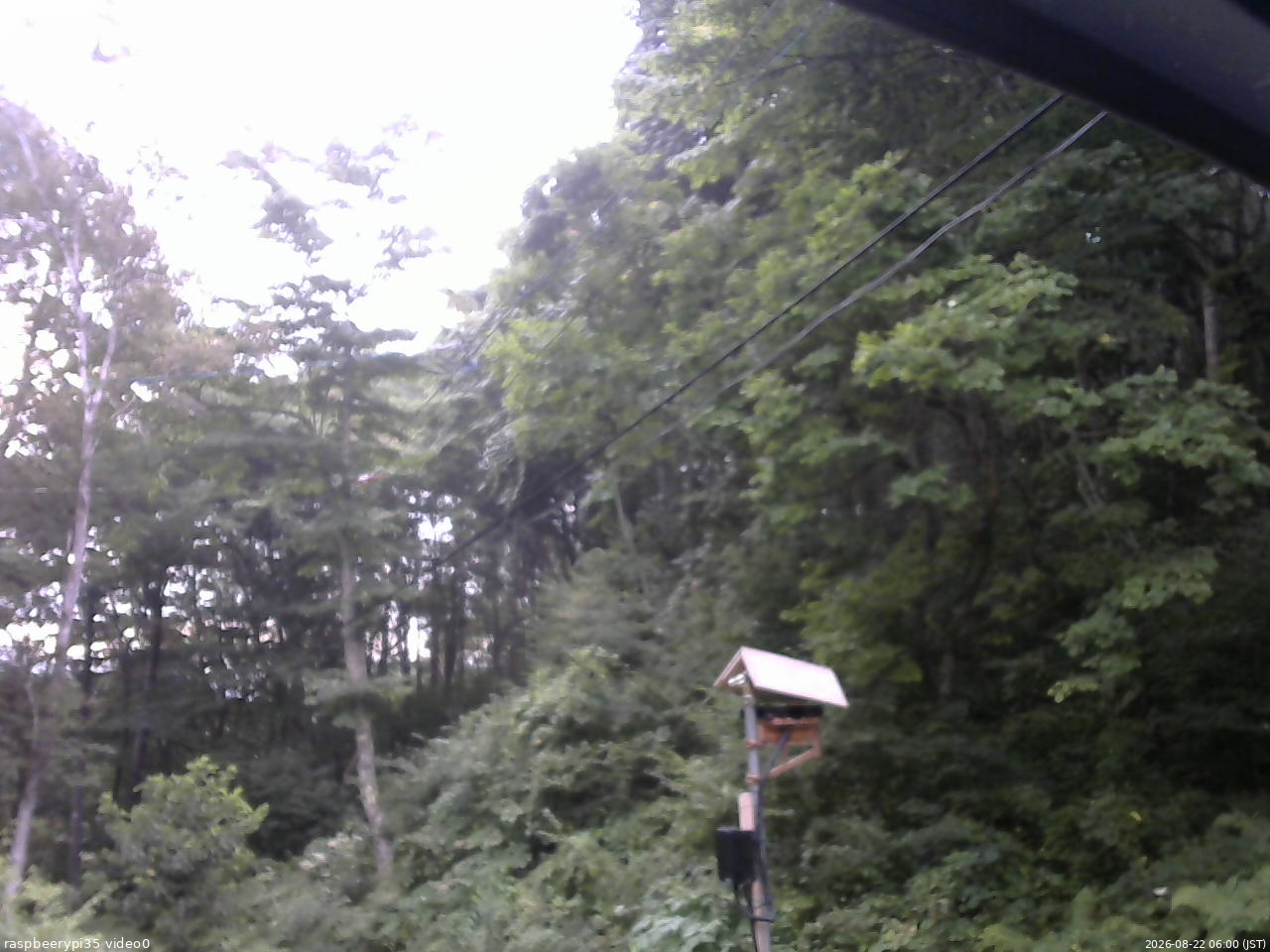 長野県菅平高原 ゆたか山荘 温度計 2026/08/22 06:00
