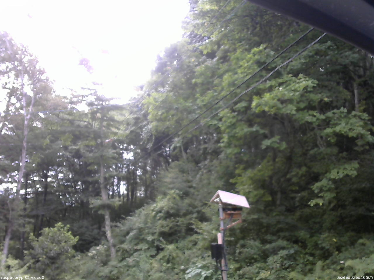 長野県菅平高原 ゆたか山荘 温度計 2026/08/22 08:15