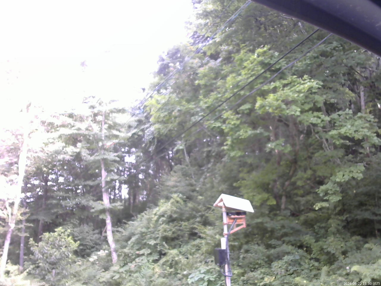 長野県菅平高原 ゆたか山荘 温度計 2026/08/22 15:30