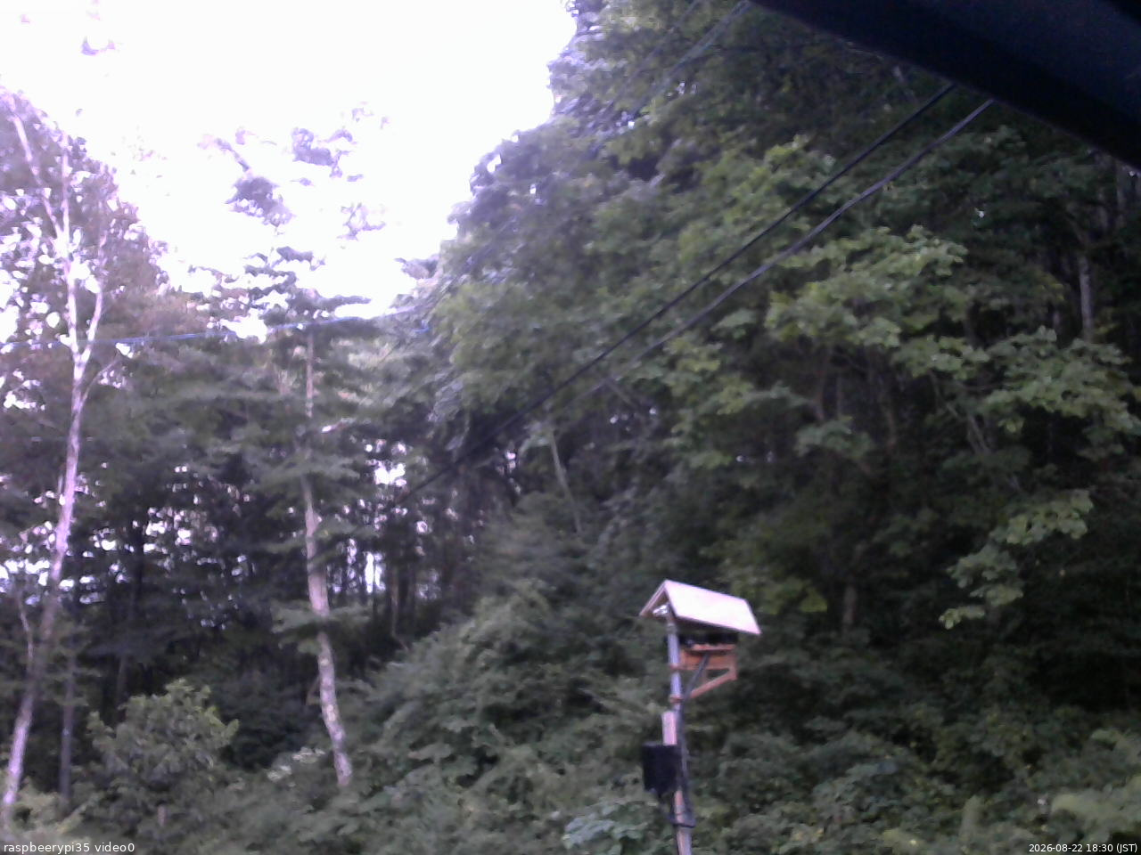 長野県菅平高原 ゆたか山荘 温度計 2026/08/22 18:30
