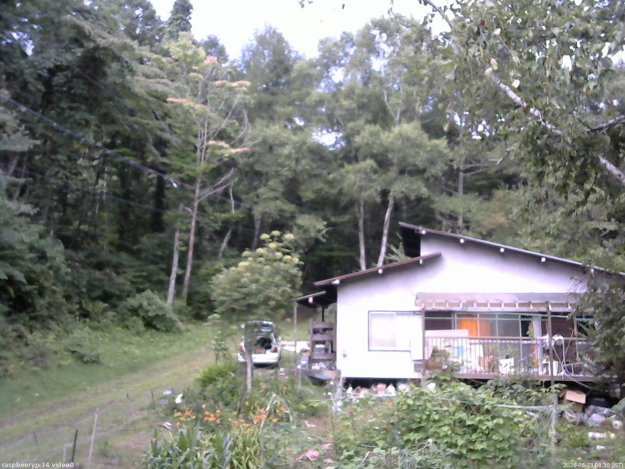 長野県菅平高原 ゆたか山荘 西側(坂上) 2026/08/23 08:30