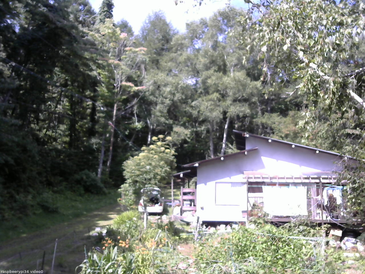 長野県菅平高原 ゆたか山荘 西側(坂上) 2026/08/23 09:45