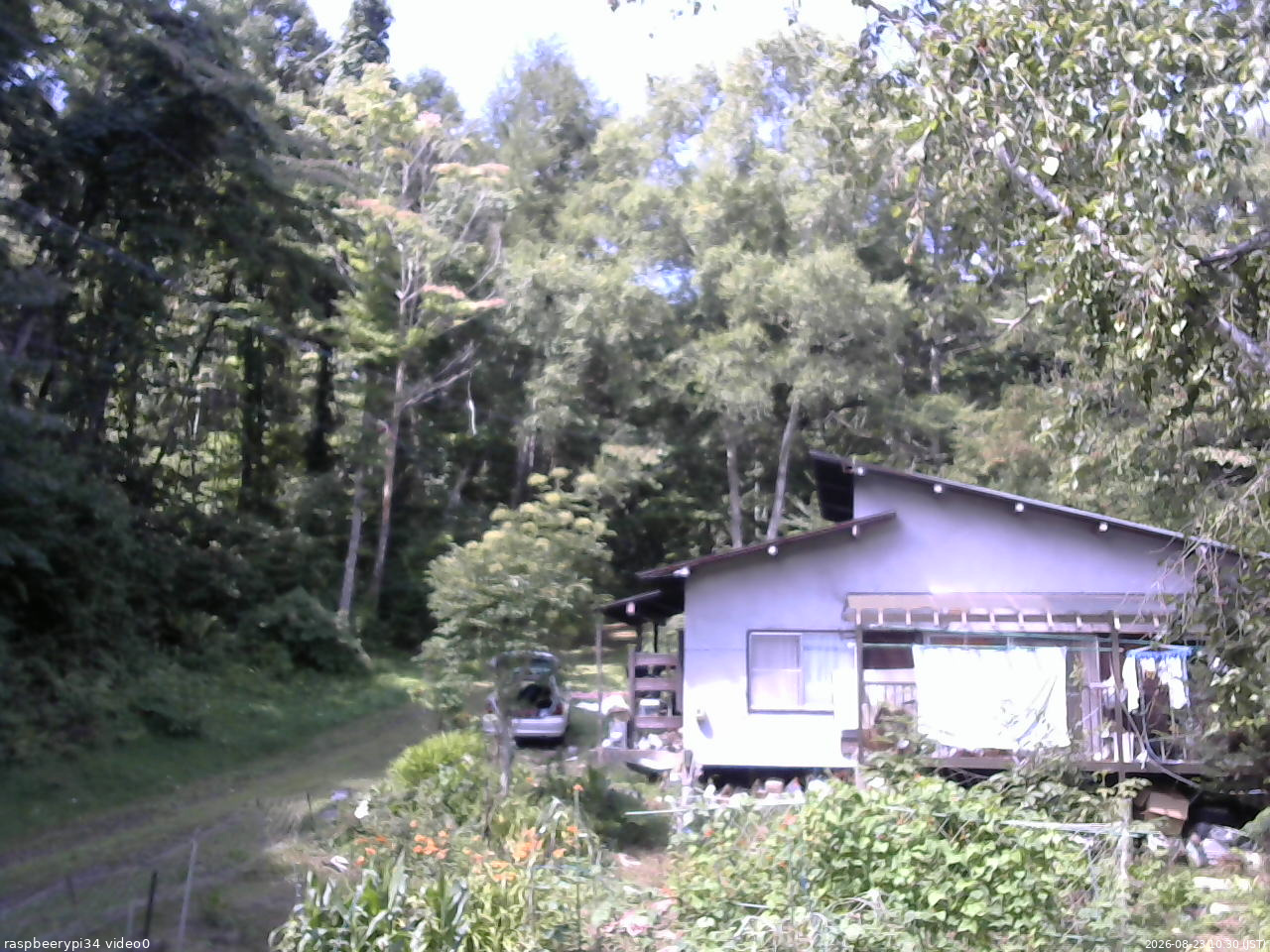 長野県菅平高原 ゆたか山荘 西側(坂上) 2026/08/23 10:30