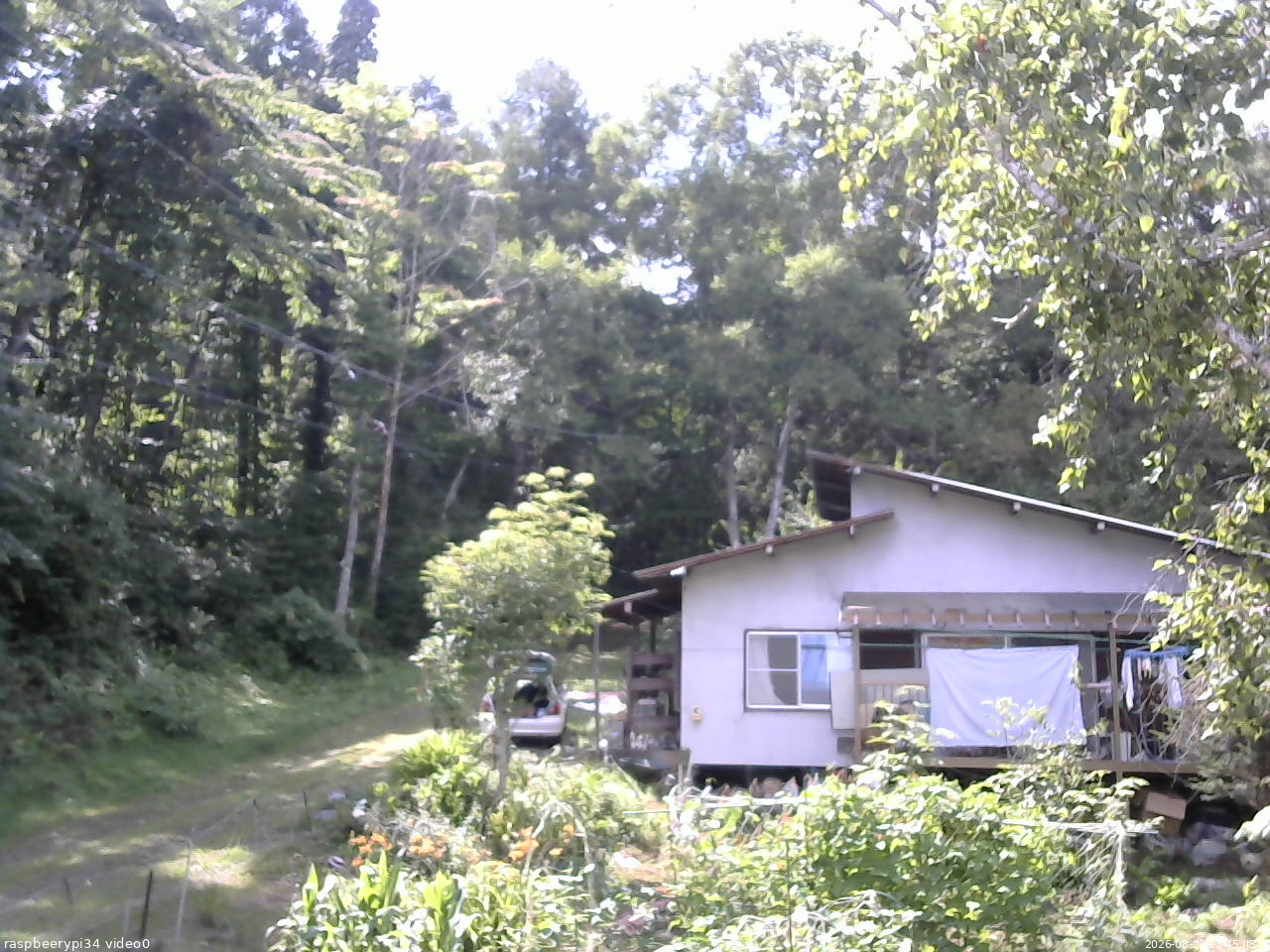 長野県菅平高原 ゆたか山荘 西側(坂上) 2026/08/23 13:45