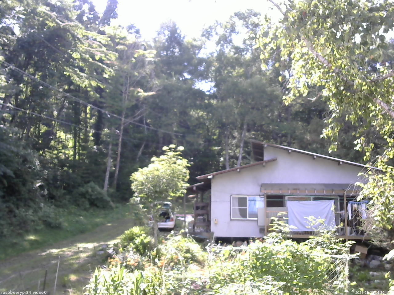 長野県菅平高原 ゆたか山荘 西側(坂上) 2026/08/23 14:30