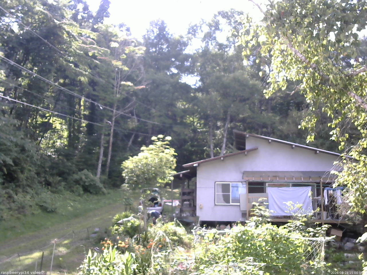 長野県菅平高原 ゆたか山荘 西側(坂上) 2026/08/23 15:00