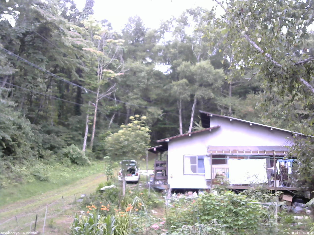 長野県菅平高原 ゆたか山荘 西側(坂上) 2026/08/23 16:00