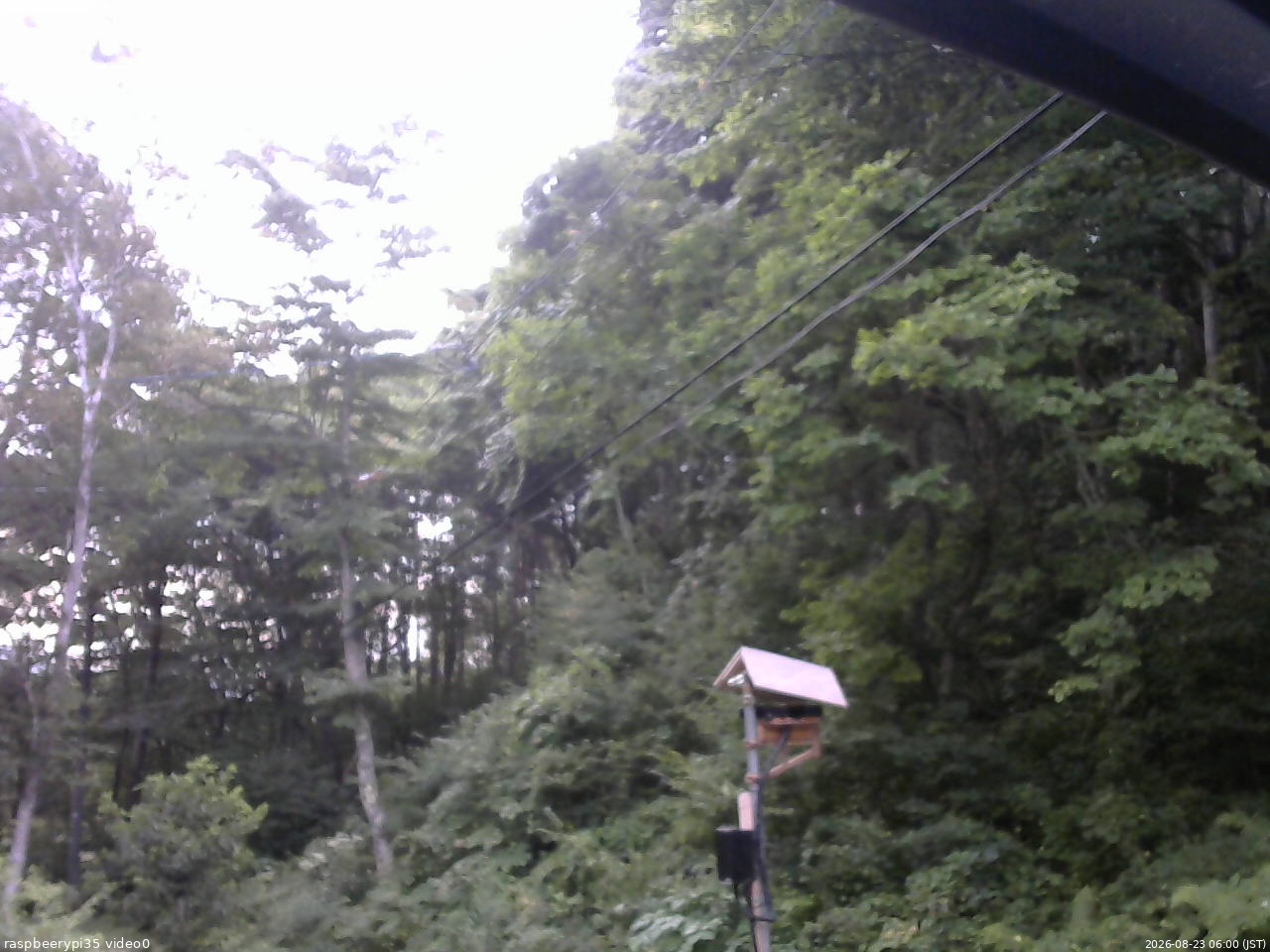 長野県菅平高原 ゆたか山荘 温度計 2026/08/23 06:00