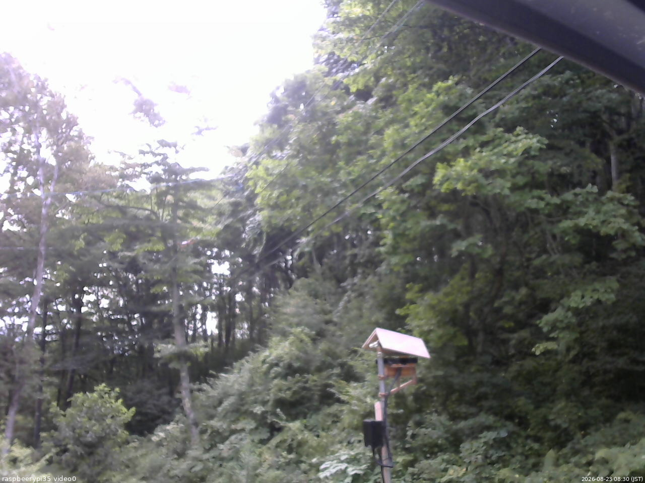長野県菅平高原 ゆたか山荘 温度計 2026/08/23 08:30
