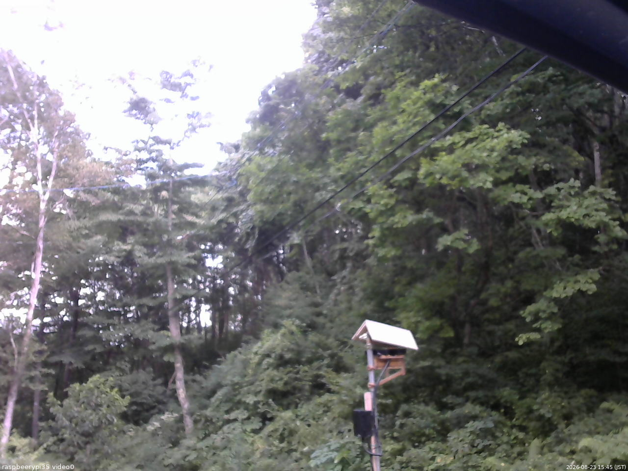長野県菅平高原 ゆたか山荘 温度計 2026/08/23 15:45