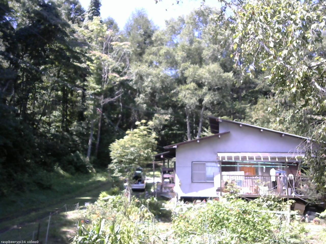 長野県菅平高原 ゆたか山荘 西側(坂上) 2026/08/24 11:00