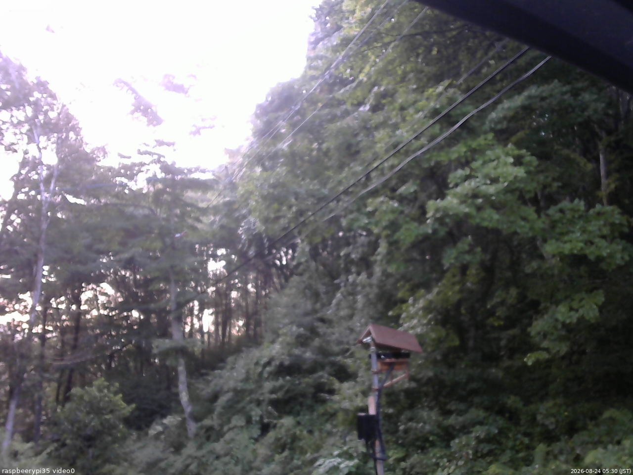 長野県菅平高原 ゆたか山荘 温度計 2026/08/24 05:30