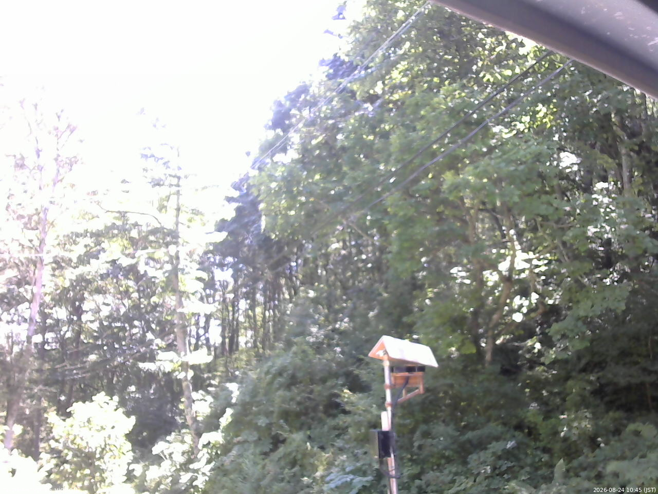 長野県菅平高原 ゆたか山荘 温度計 2026/08/24 10:45
