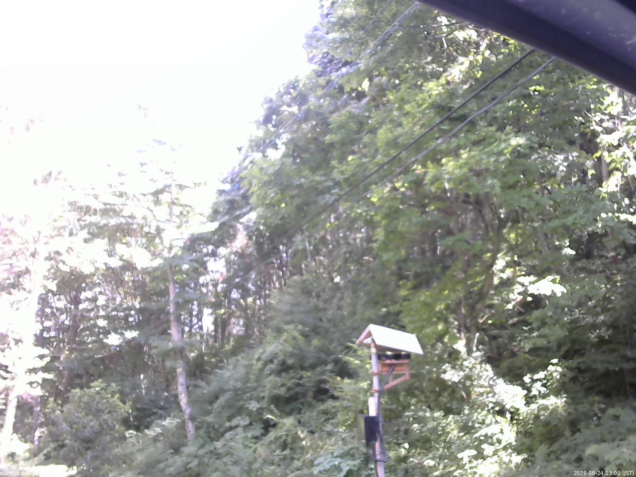 長野県菅平高原 ゆたか山荘 温度計 2026/08/24 13:00