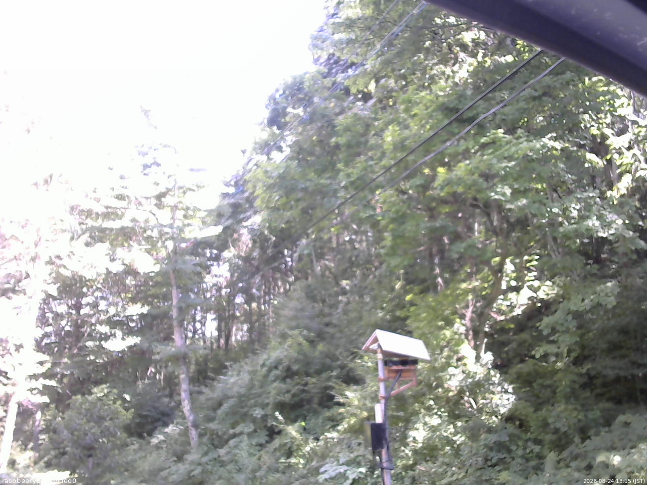 長野県菅平高原 ゆたか山荘 温度計 2026/08/24 13:15
