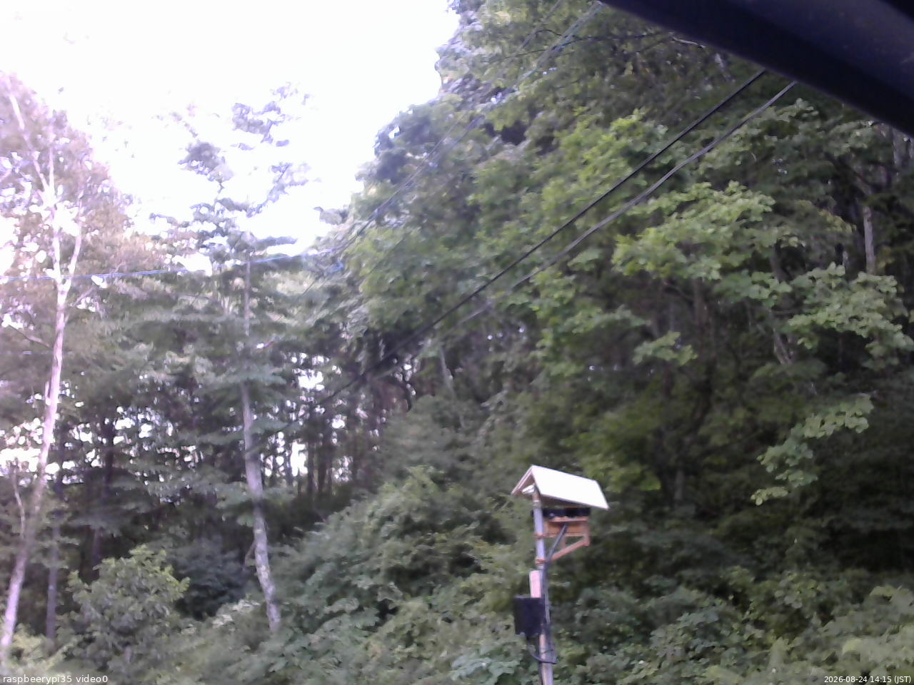 長野県菅平高原 ゆたか山荘 温度計 2026/08/24 14:15