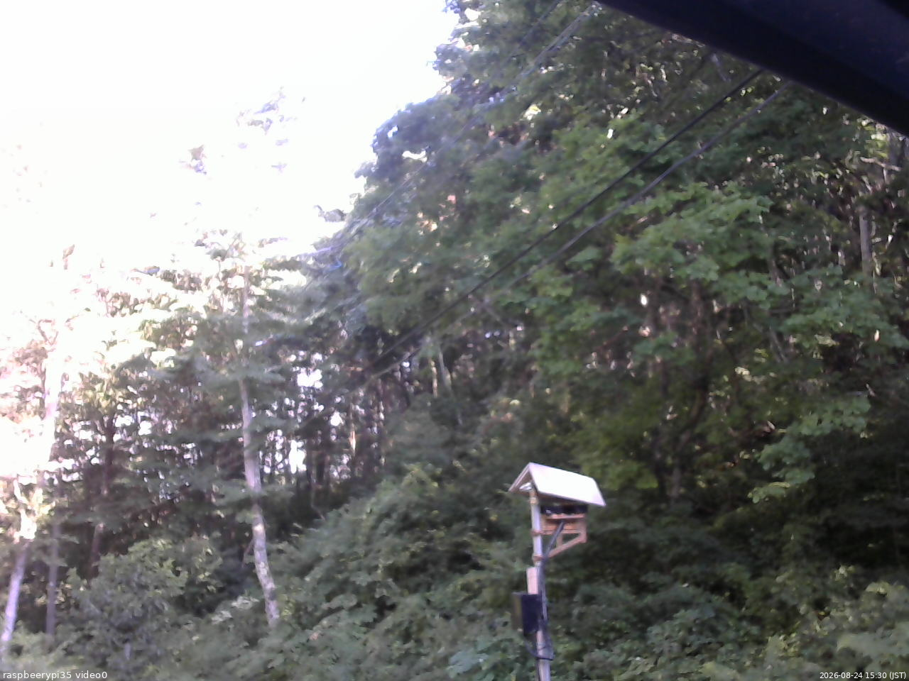 長野県菅平高原 ゆたか山荘 温度計 2026/08/24 15:30