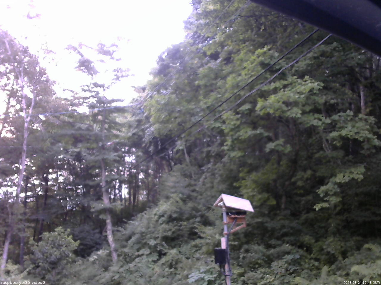 長野県菅平高原 ゆたか山荘 温度計 2026/08/24 17:45