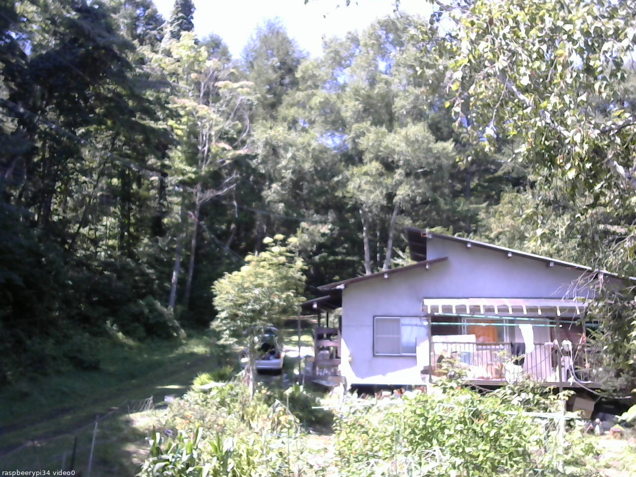 長野県菅平高原 ゆたか山荘 西側(坂上) 2026/08/25 11:00