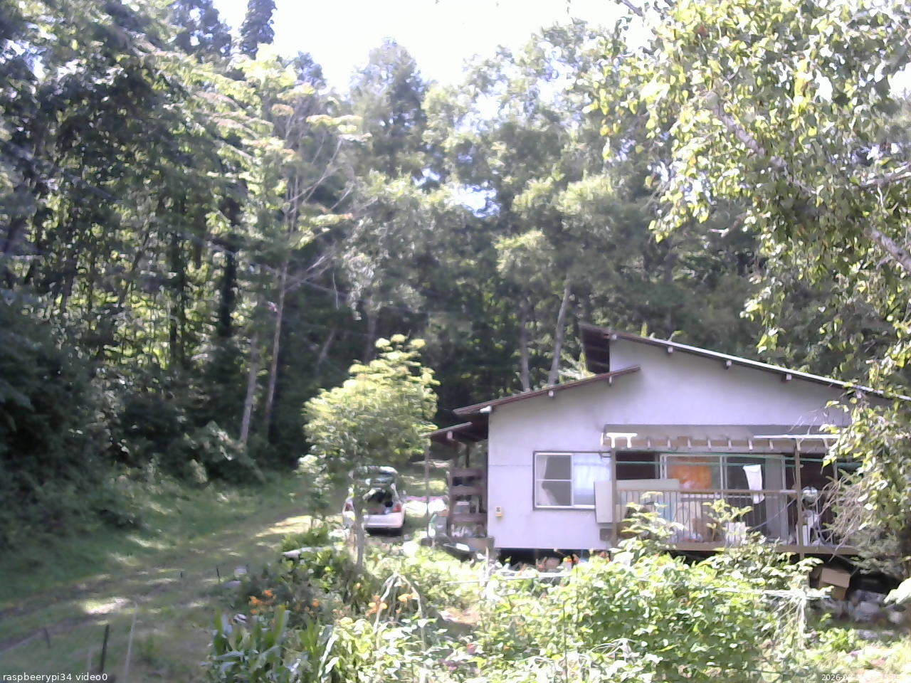 長野県菅平高原 ゆたか山荘 西側(坂上) 2026/08/25 13:15