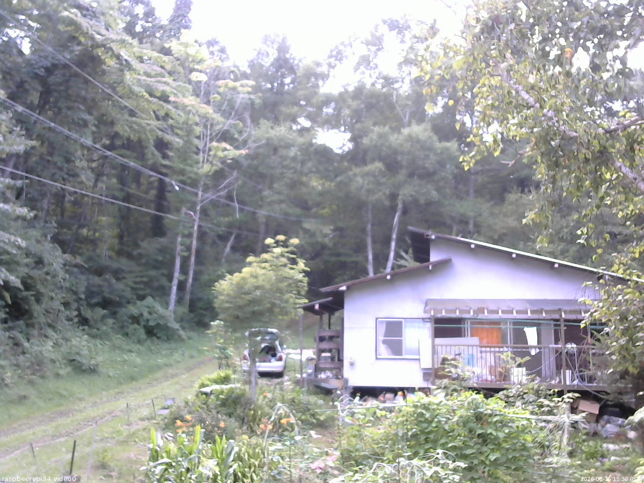 長野県菅平高原 ゆたか山荘 西側(坂上) 2026/08/25 15:30