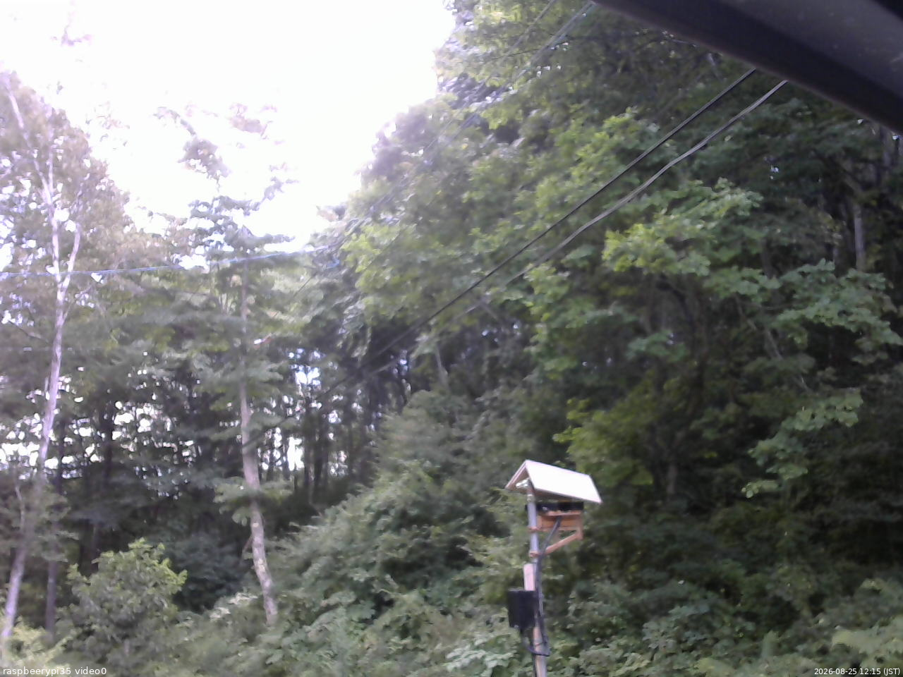 長野県菅平高原 ゆたか山荘 温度計 2026/08/25 12:15