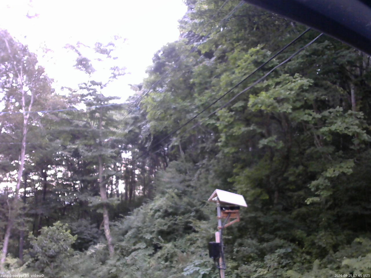長野県菅平高原 ゆたか山荘 温度計 2026/08/25 17:45