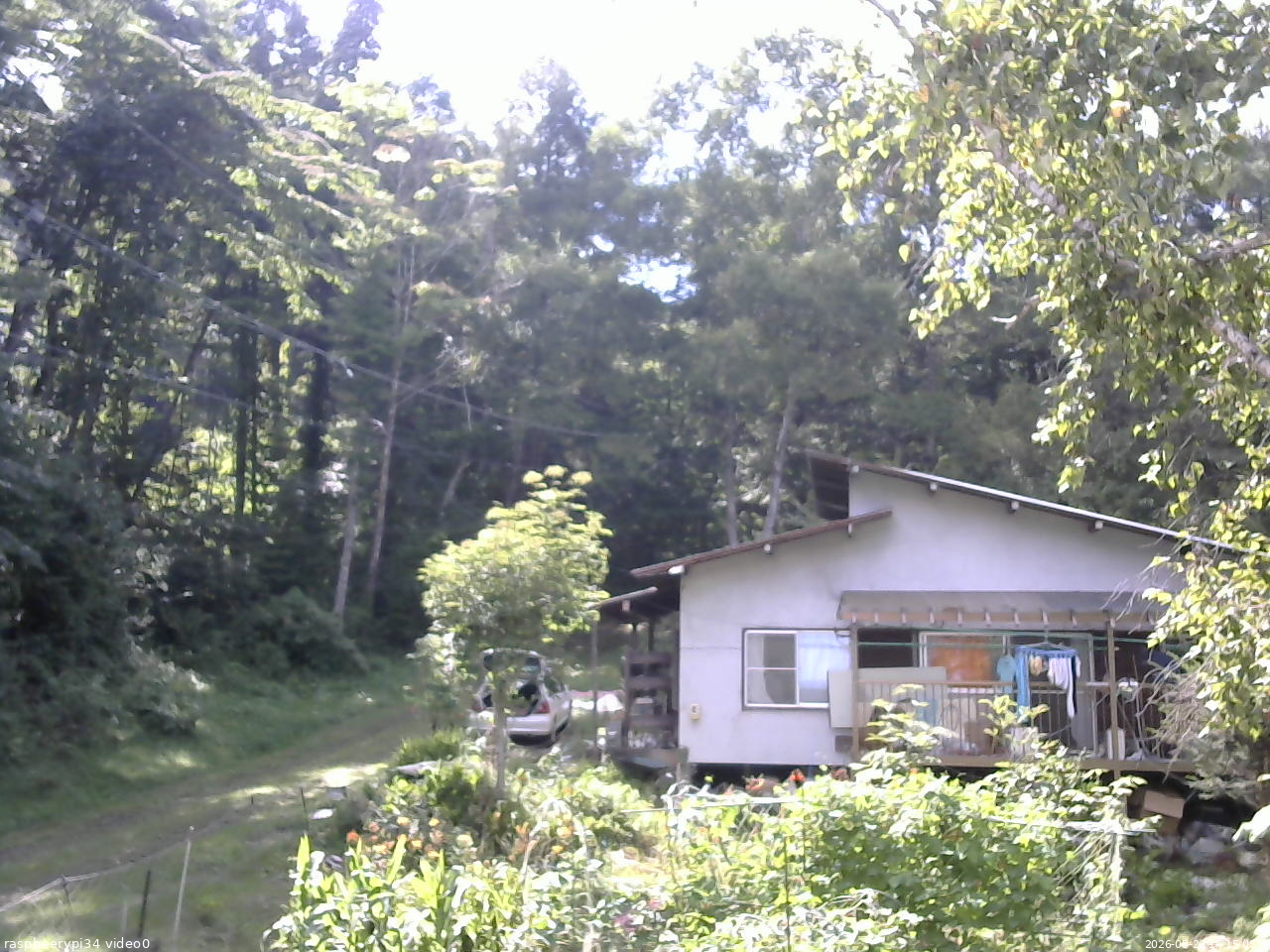 長野県菅平高原 ゆたか山荘 西側(坂上) 2026/08/26 14:15