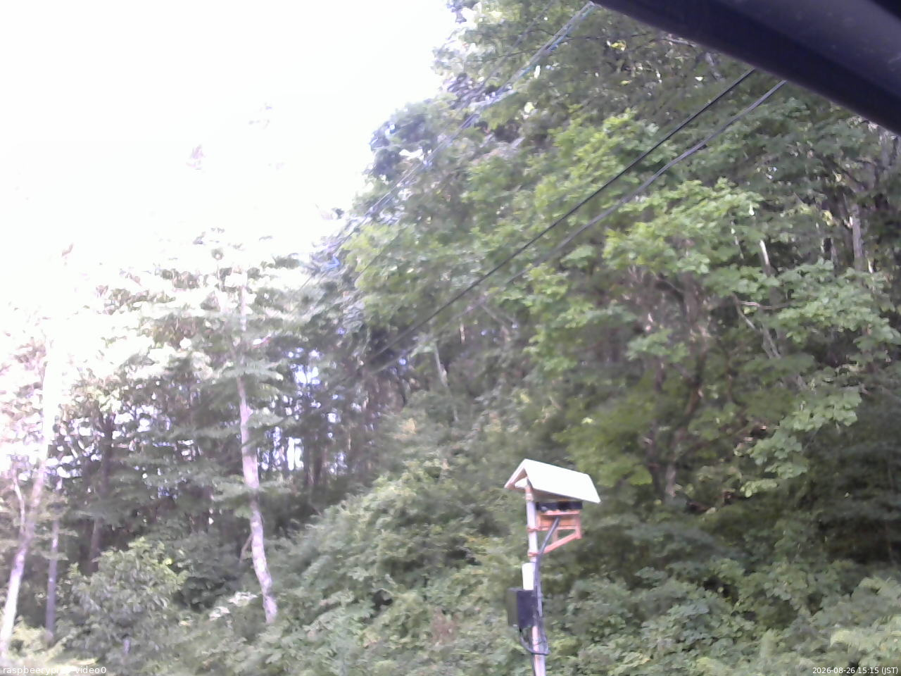 長野県菅平高原 ゆたか山荘 温度計 2026/08/26 15:15