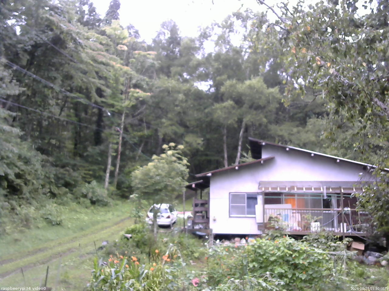 長野県菅平高原 ゆたか山荘 西側(坂上) 2026/08/27 15:30