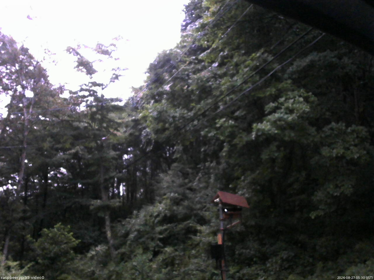 長野県菅平高原 ゆたか山荘 温度計 2026/08/27 05:30