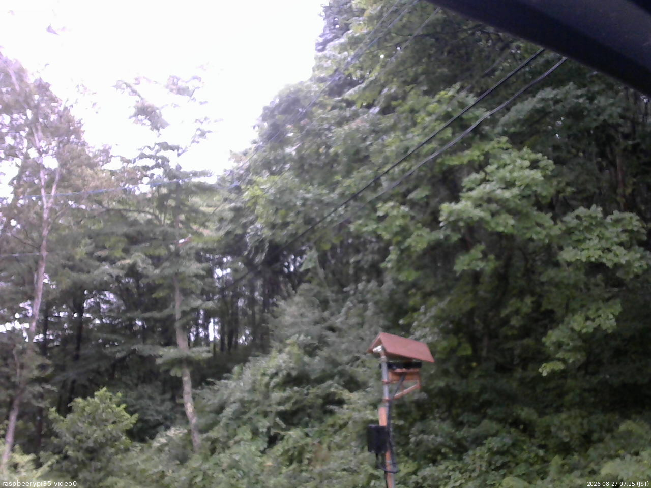長野県菅平高原 ゆたか山荘 温度計 2026/08/27 07:15