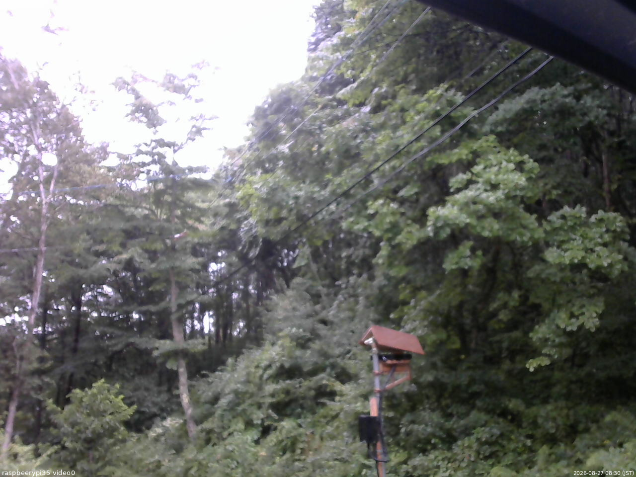 長野県菅平高原 ゆたか山荘 温度計 2026/08/27 08:30