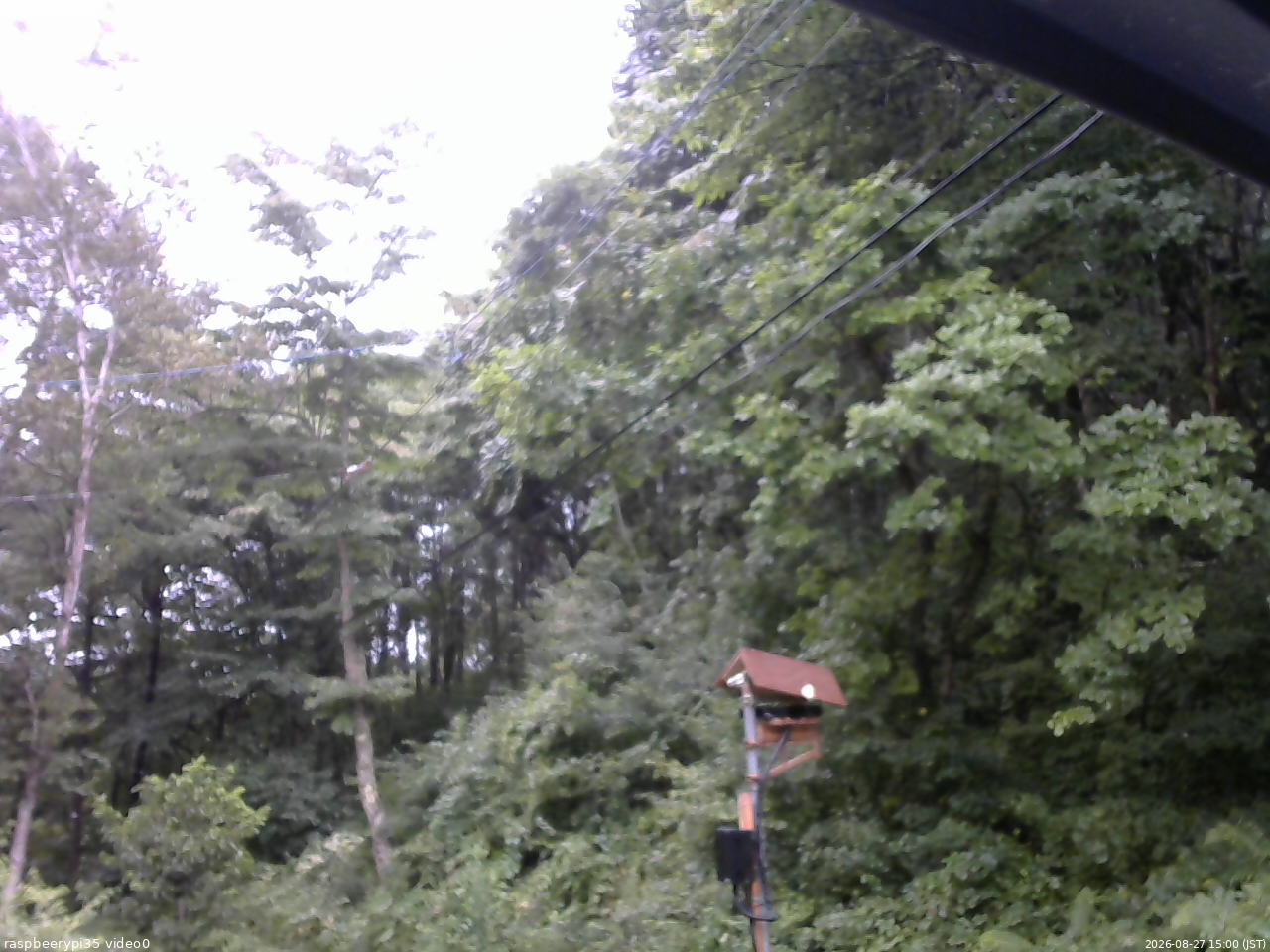 長野県菅平高原 ゆたか山荘 温度計 2026/08/27 15:00