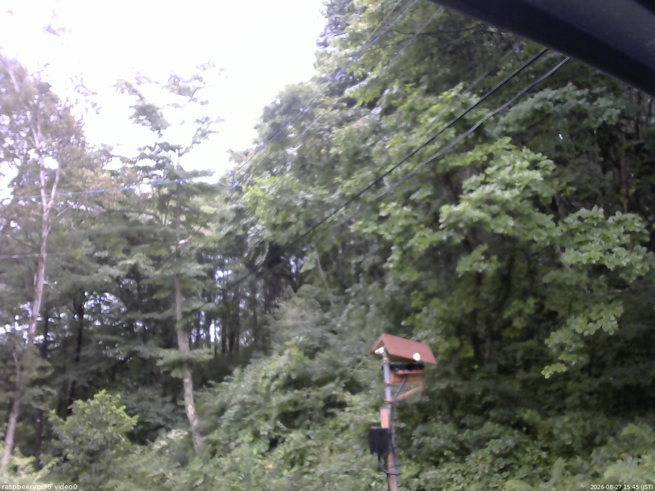 長野県菅平高原 ゆたか山荘 温度計 2026/08/27 15:45