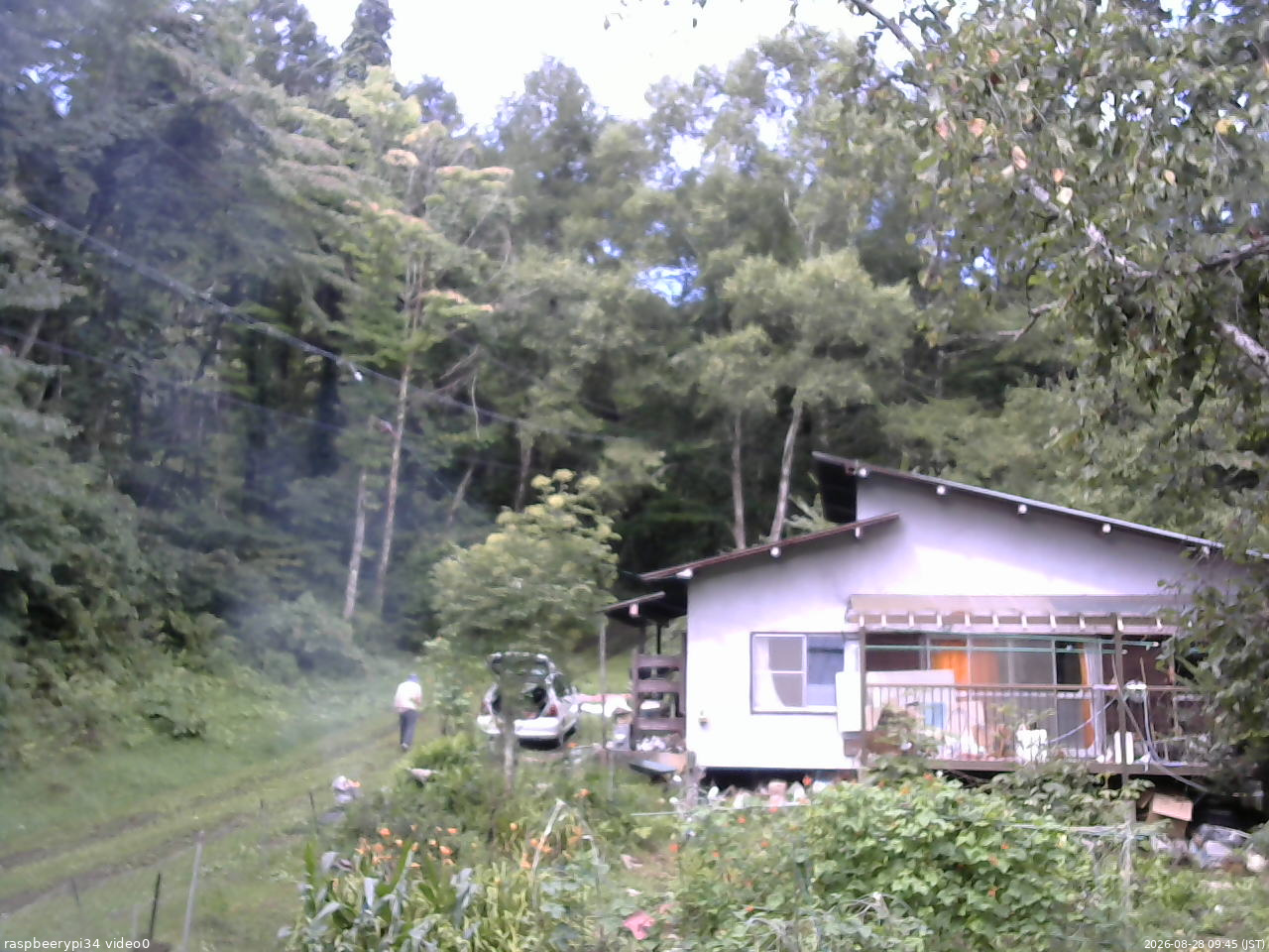 長野県菅平高原 ゆたか山荘 西側(坂上) 2026/08/28 09:45