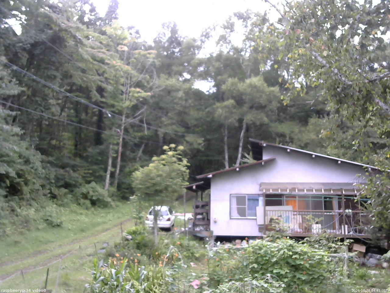 長野県菅平高原 ゆたか山荘 西側(坂上) 2026/08/28 14:45