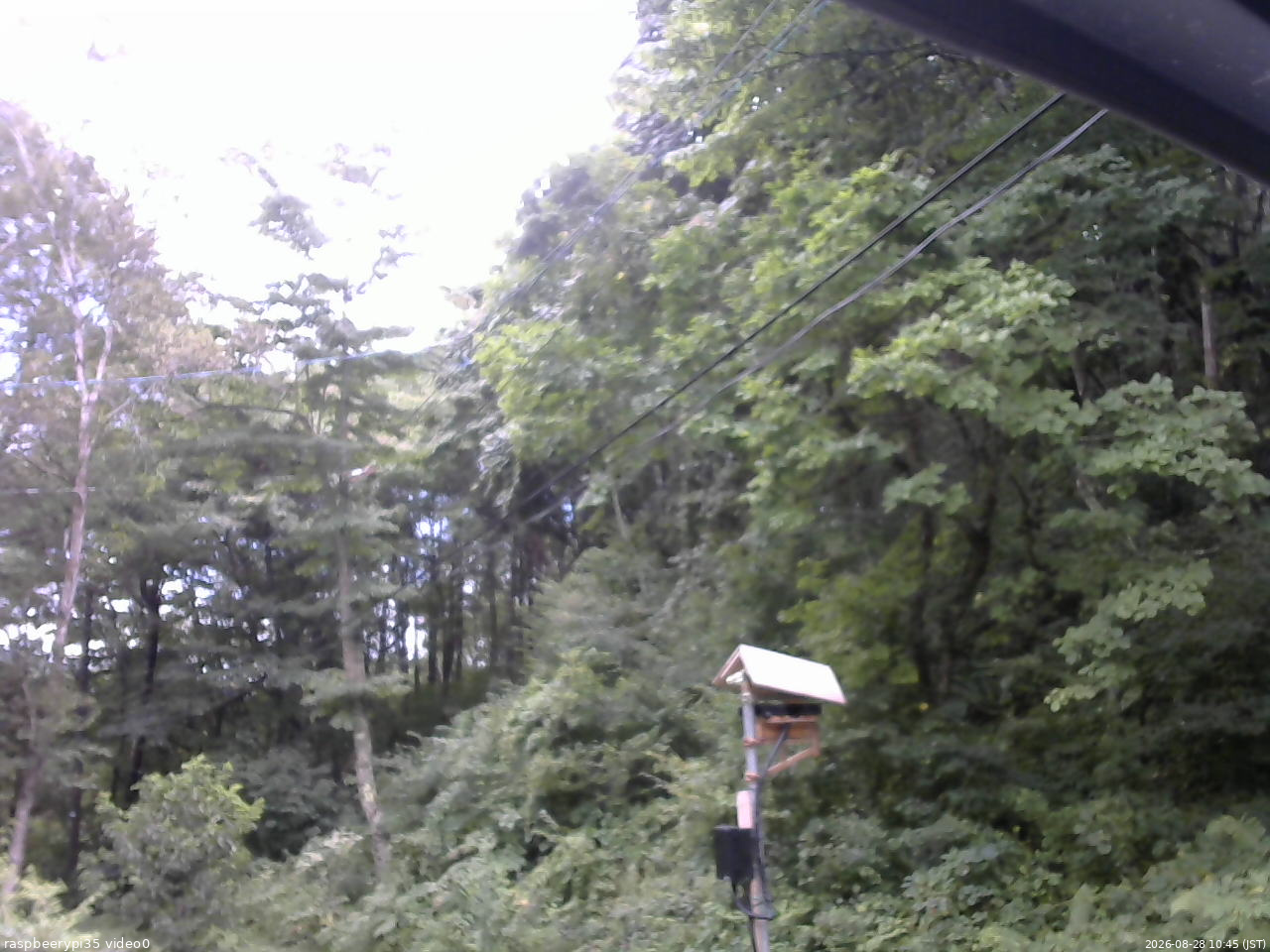 長野県菅平高原 ゆたか山荘 温度計 2026/08/28 10:45