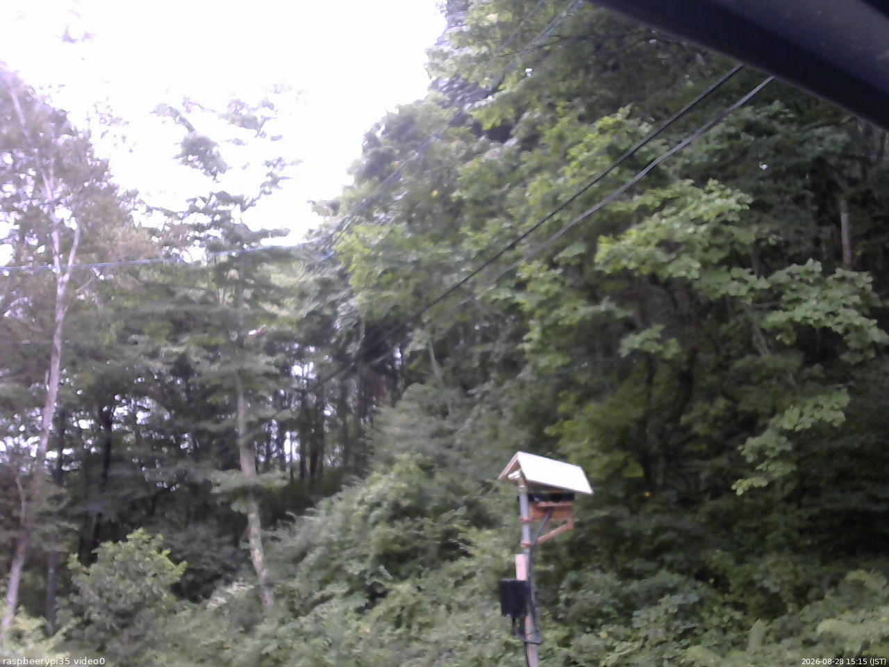 長野県菅平高原 ゆたか山荘 温度計 2026/08/28 15:15