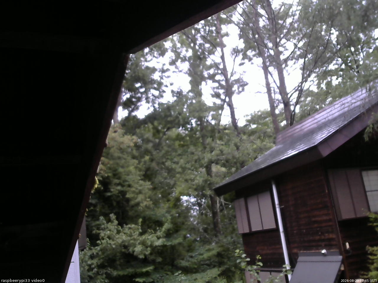 長野県菅平高原 ゆたか山荘 北側 2026/08/29 17:45