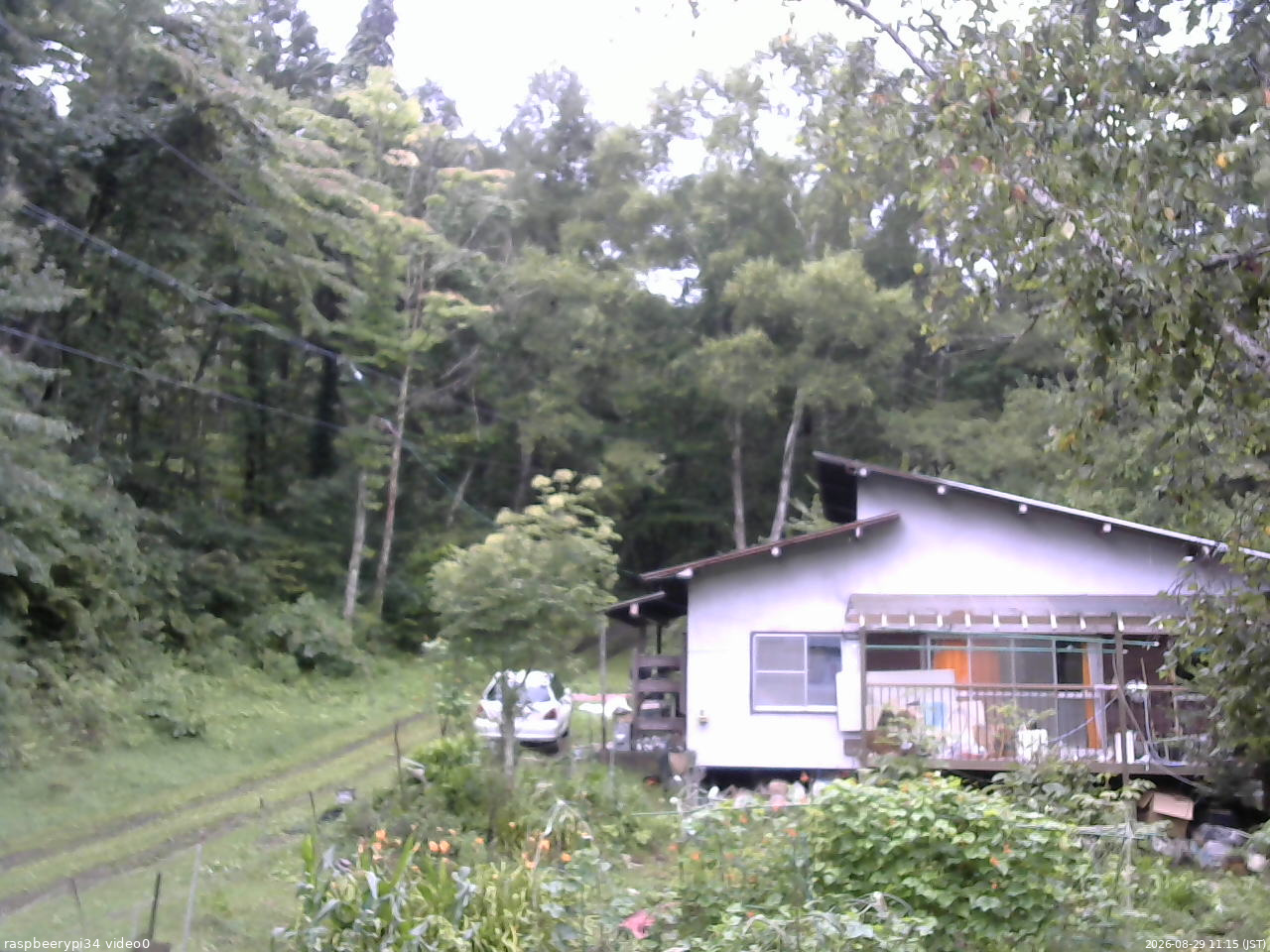 長野県菅平高原 ゆたか山荘 西側(坂上) 2026/08/29 11:15