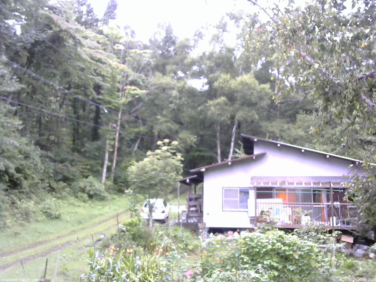 長野県菅平高原 ゆたか山荘 西側(坂上) 2026/08/29 13:00