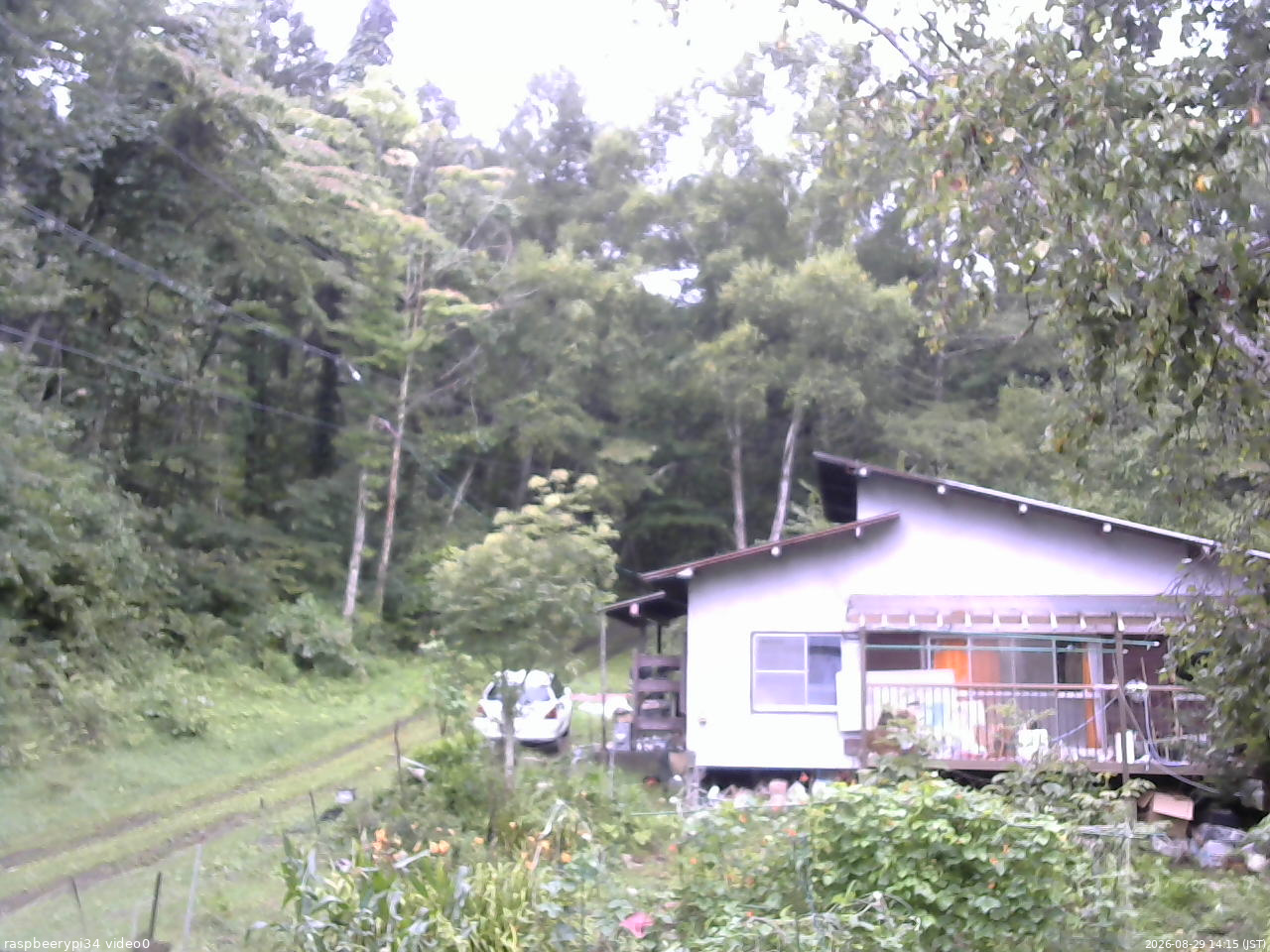 長野県菅平高原 ゆたか山荘 西側(坂上) 2026/08/29 14:15
