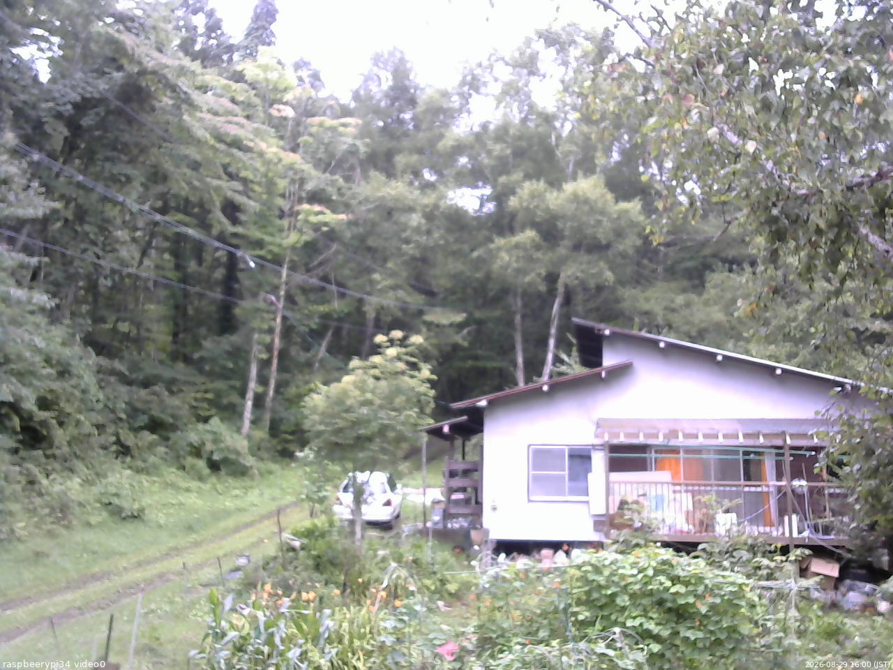 長野県菅平高原 ゆたか山荘 西側(坂上) 2026/08/29 16:00