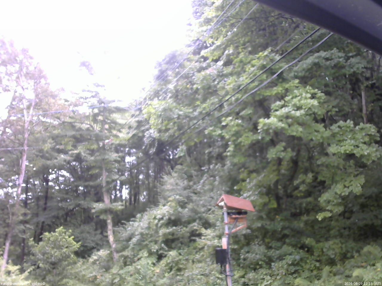 長野県菅平高原 ゆたか山荘 温度計 2026/08/29 12:15