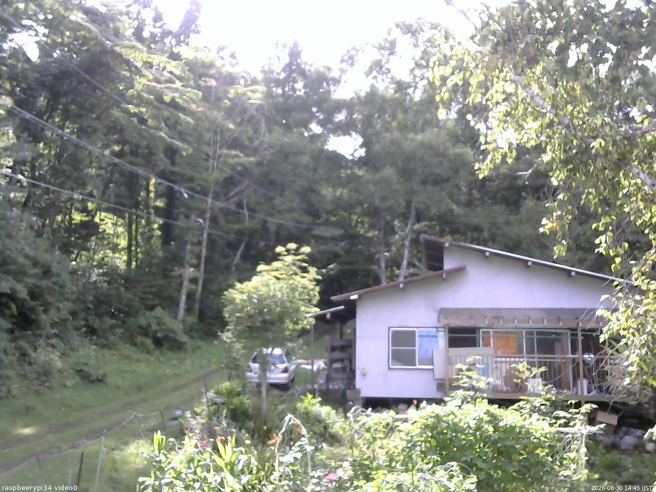 長野県菅平高原 ゆたか山荘 西側(坂上) 2026/08/30 14:45