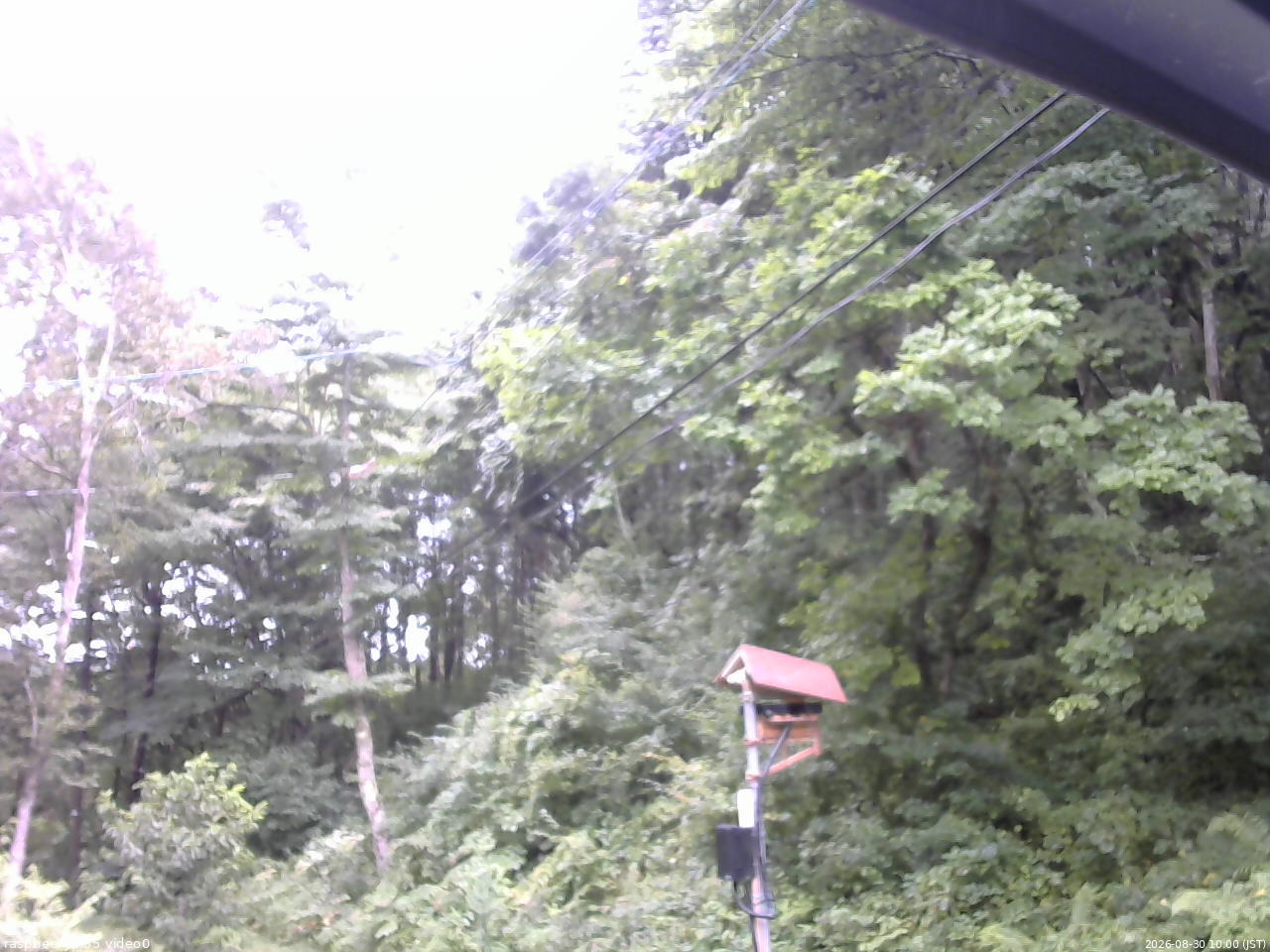 長野県菅平高原 ゆたか山荘 温度計 2026/08/30 10:00